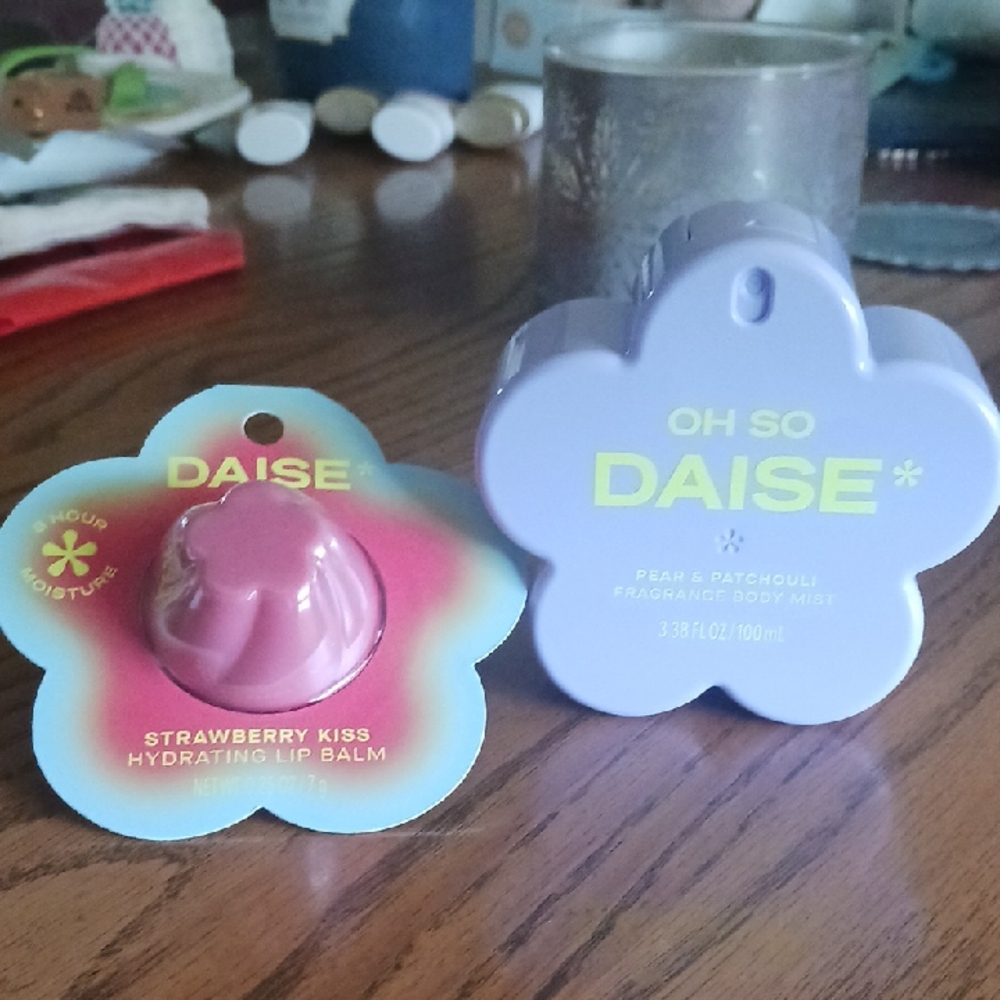 Pink and Purple Lip Balm & Gloss Set